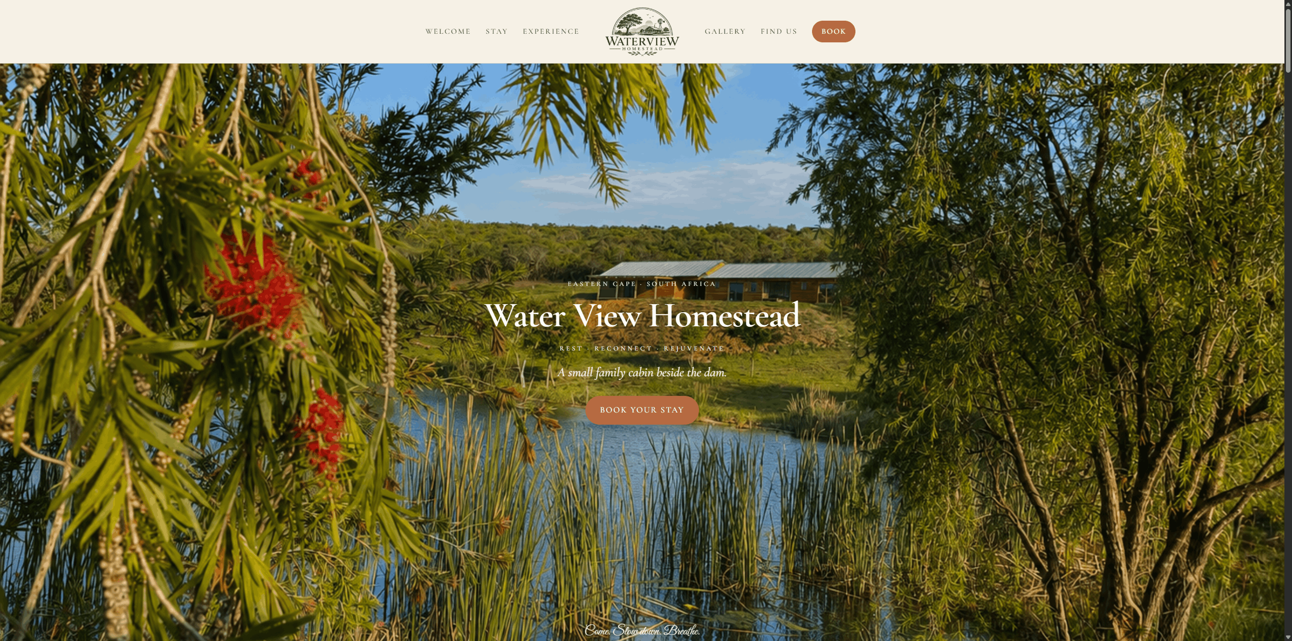 Water View Homestead — Eastern Cape Retreat preview
